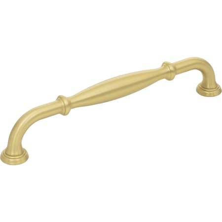 Jeffrey Alexander 160 mm Center-to-Center Brushed Gold Tiffany Cabinet Pull 658-160BG